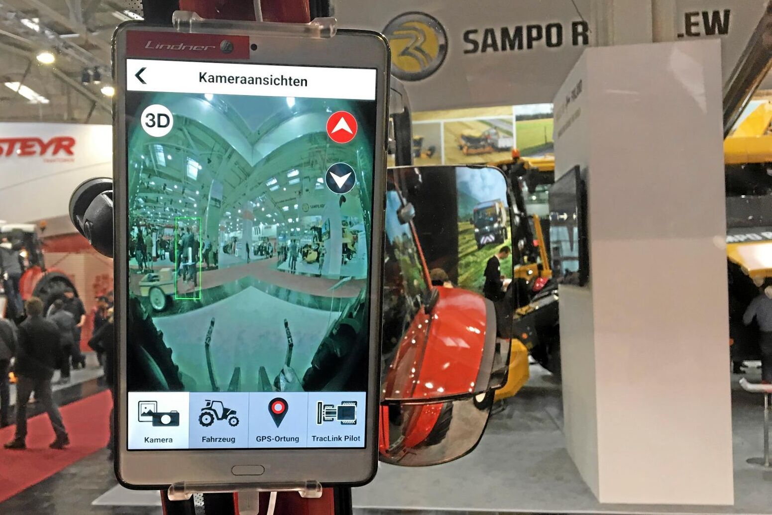 Läsplattan kan användas för att utföra en rad självstyrande körmoment.