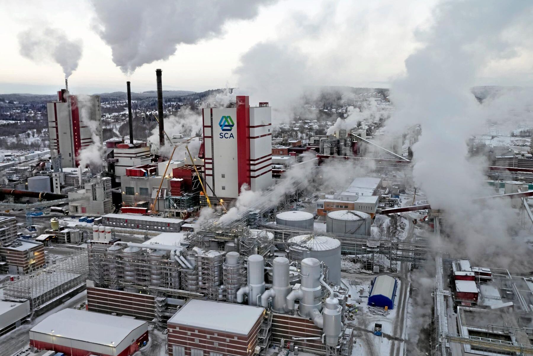 SCA ångar på bra i högkonjunkturen efter delningen i fjol våras.