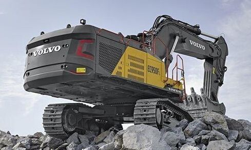 Volvos storgrävare – nu även i Sverige
