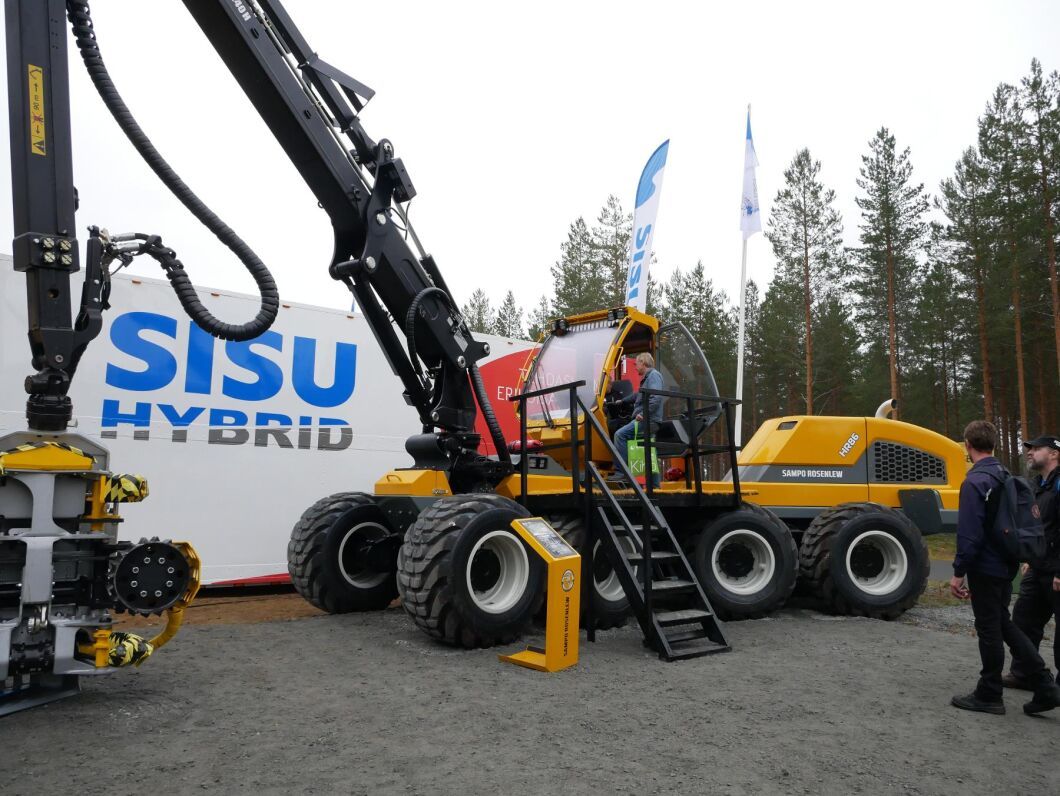 Sampo Rosenlews nya skördare HR86 väntas komma till Sverige nästa år.