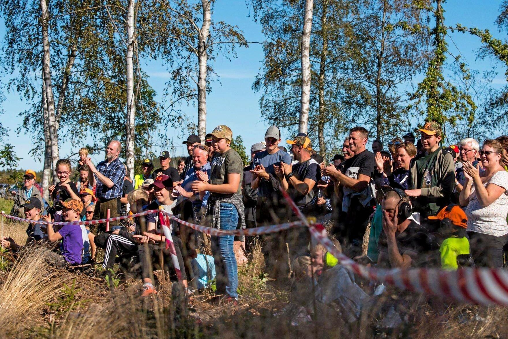 Närmare 2 000 personer var på plats under Skogens Veteraner.