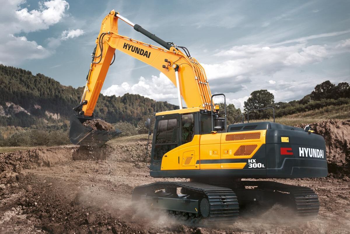 2023 ska Hyundais försäljare kunna erbjuda en vätgasdriven grävmaskin.