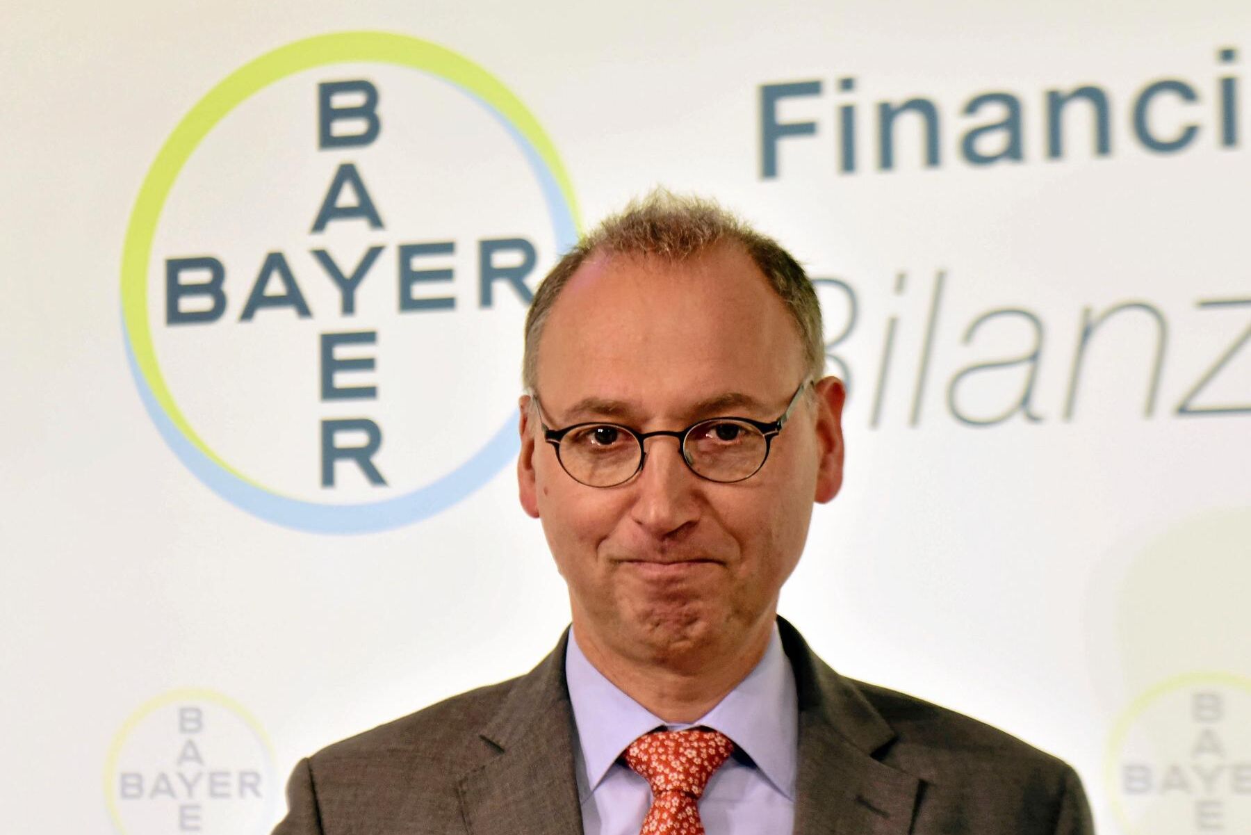 Bayers VD Werner Baumann fick hård kritik vid ett aktieägarmöte i april.