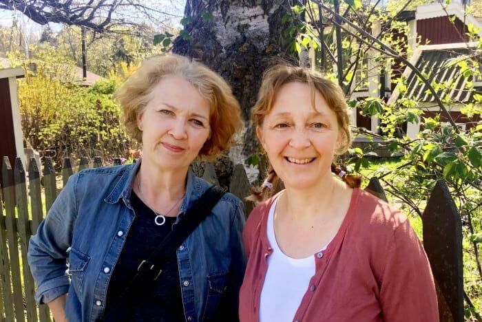 Lotta Fabricius Kristiansen och Anna Lind Lewin har startat nätverket "Pollinera Sverige".