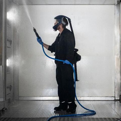 Här tvättas bilarna för att stoppa smittan