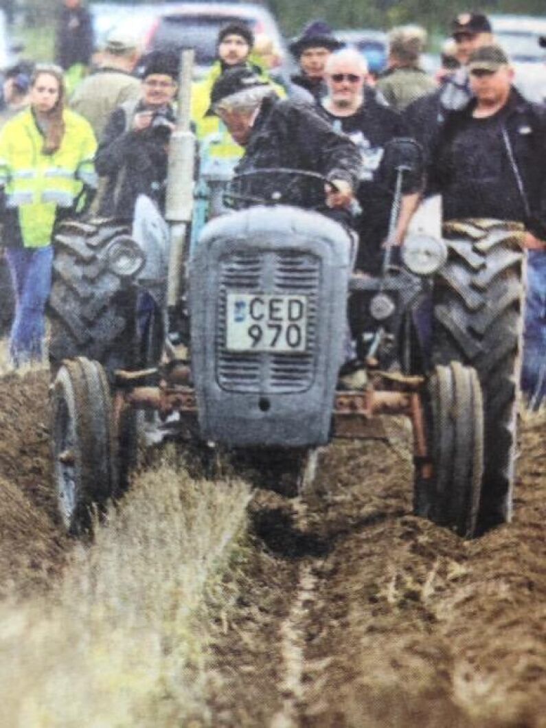 Bertil Mattsson gör slutfåran som ger honom en andraplacering.