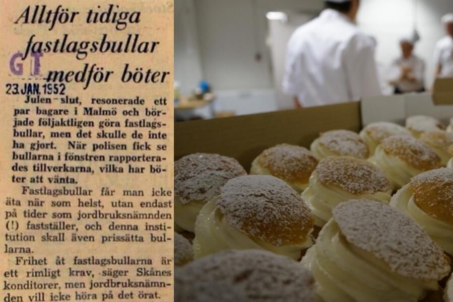 1952 var försäljning av semlor hårt reglerad – och det hängde ihop med efterkrigstidens knapphet i fråga om råvaror.