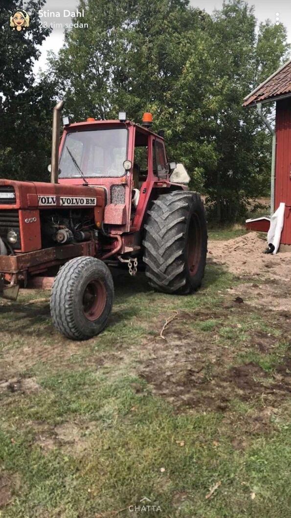 Max snygga Volvo BM 650 har fått en rak pipa.