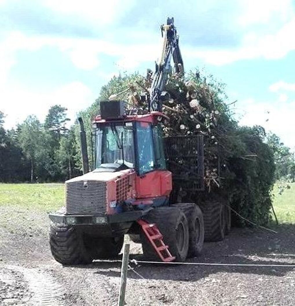 Rislass de lux på en Valmet 840. Bild från Oliver Runarsson.