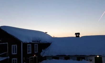 Vad är det som raskar över taket?