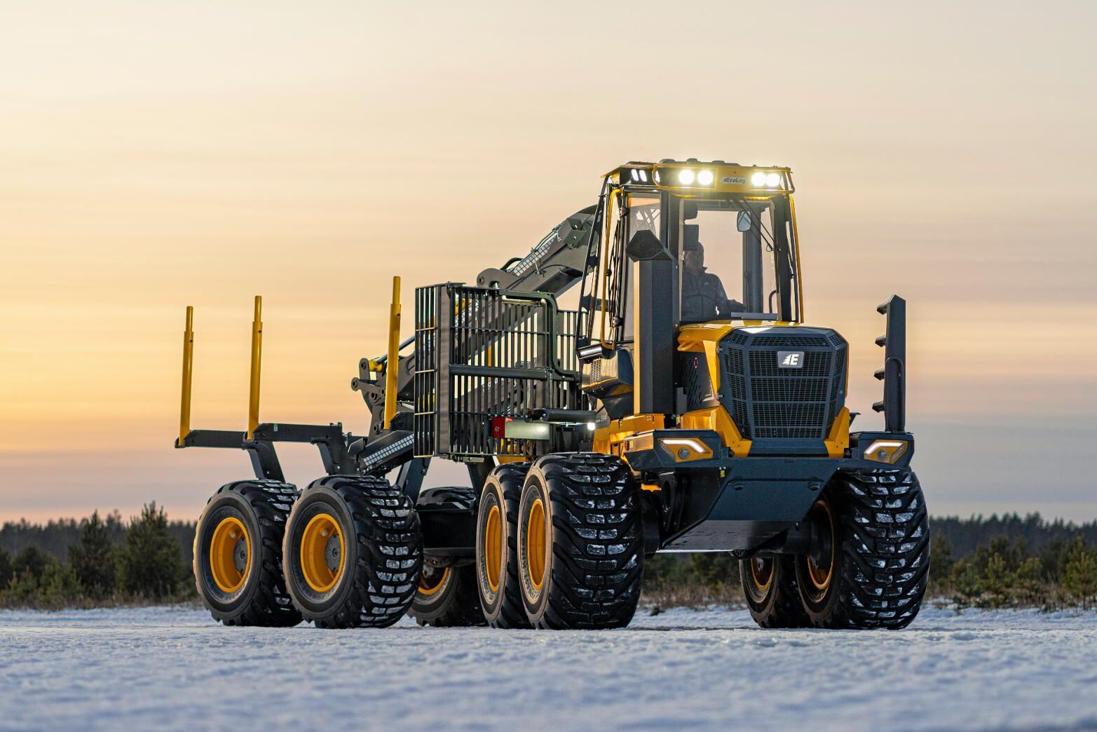 Eco logs nya F-serie har steg V-motorer från Volvo.