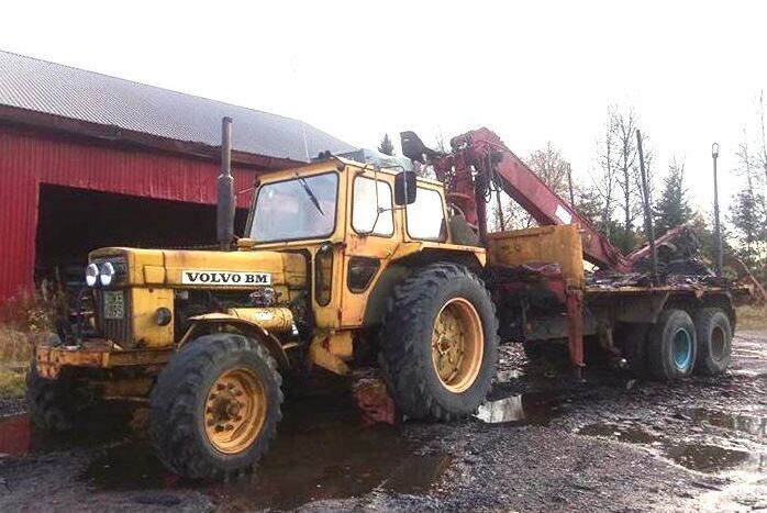 Vår BM Volvo 800 Industri används nästan dagligen, meddelar Jonatan.