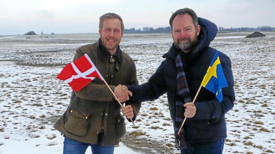 Claus Hermansen, direktör Agromek och Andreas Mårtensson, mässansvarig Borgeby Fältdagar är nöjda med det nya gemensamma arrangemanget.