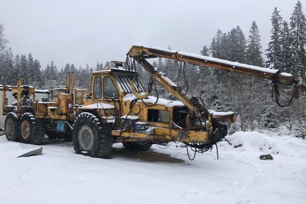 Dumpern ska ha använts som betongspruta för att täta tak i tunnelschakt.