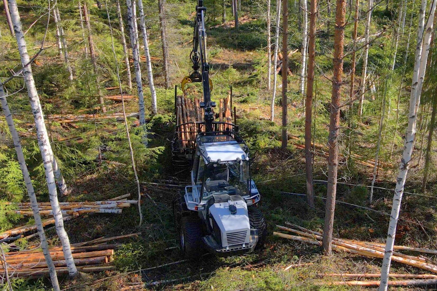 Större. Vimeks nya skotare lastar sju ton.