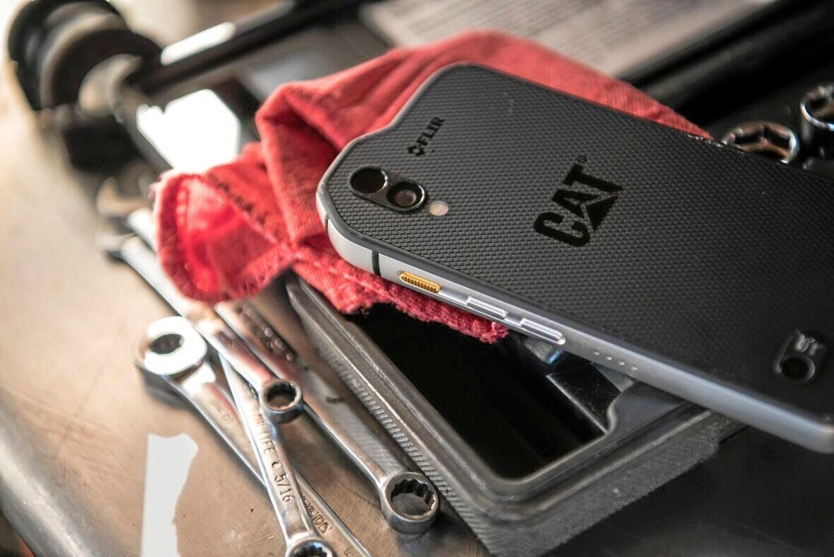 Cat S61 har värmekamera, lasermätare och kan mäta luftkvaliteten.