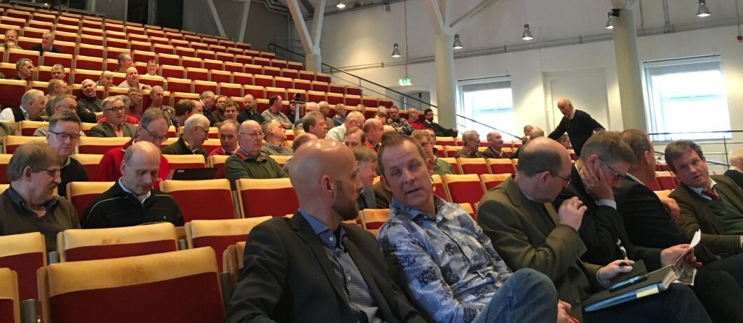 Det framförhandlade betpriset för 2017 en het fråga på Betodlarnas distriktsmöte i Alnarp.