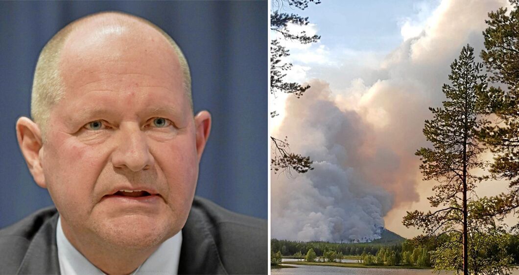 Dan Eliasson, chef för myndigheten för samhällsskydd och beredskap (MSB)