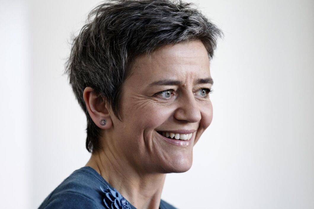 EU:s konkurrenskommissionär Margrethe Vestager.