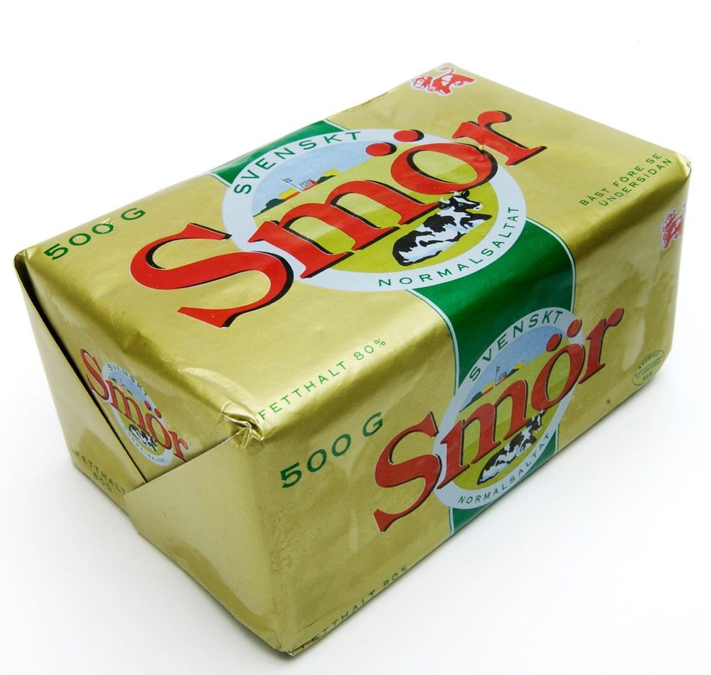Strawberry slutar med smör