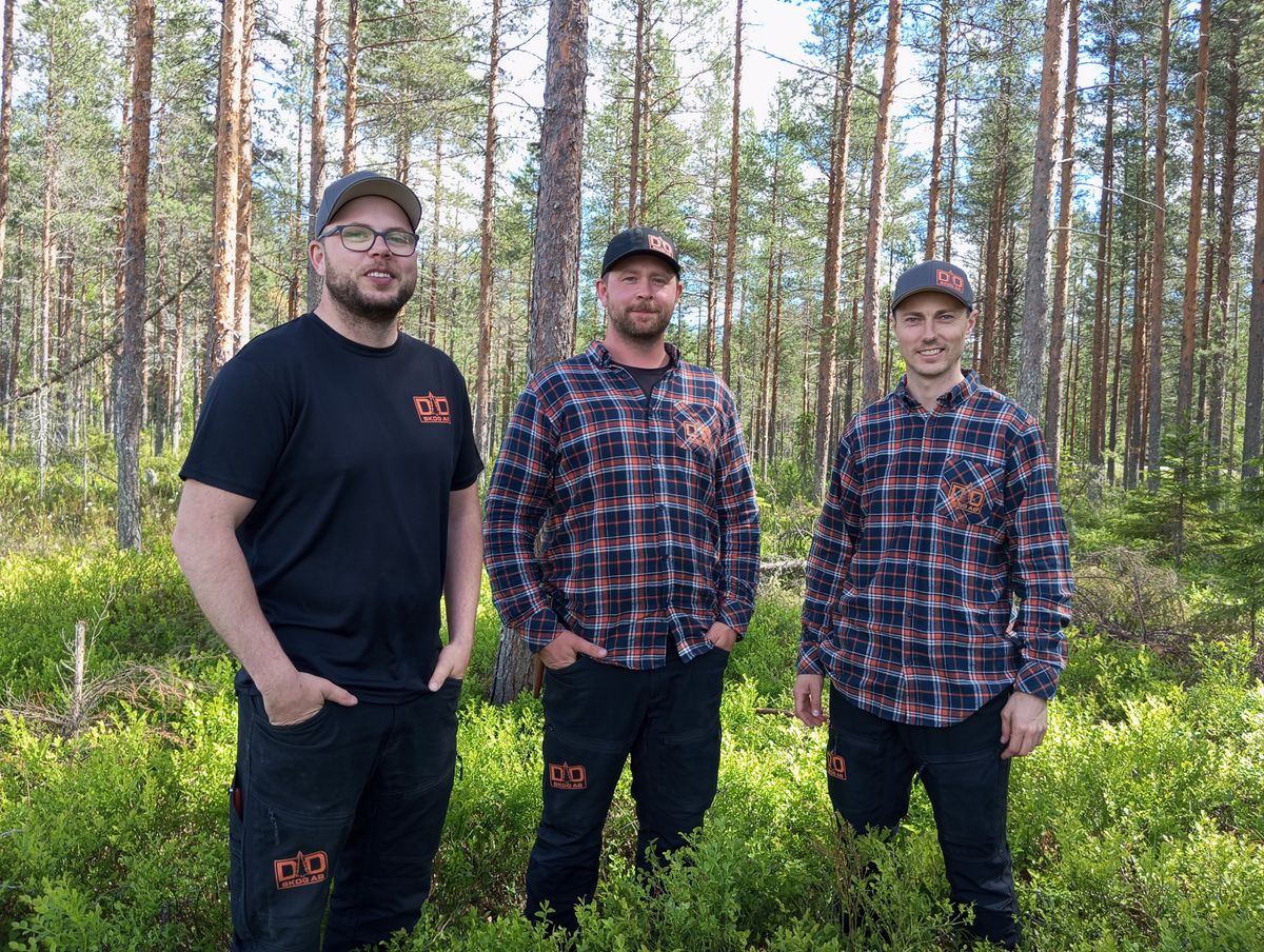 Dennis och Didrik Nilsson och Philip Jämtgård.