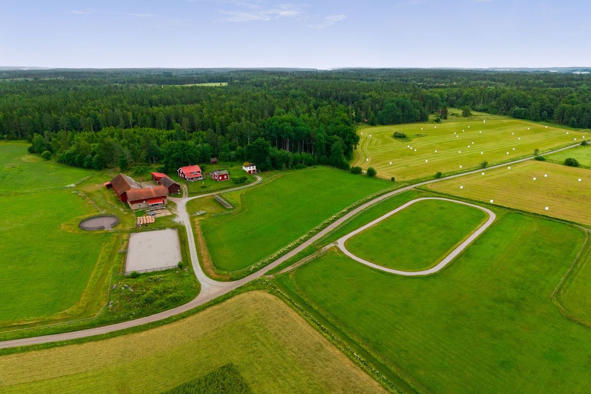 Hästgård 51 ha med två bra bostäder
