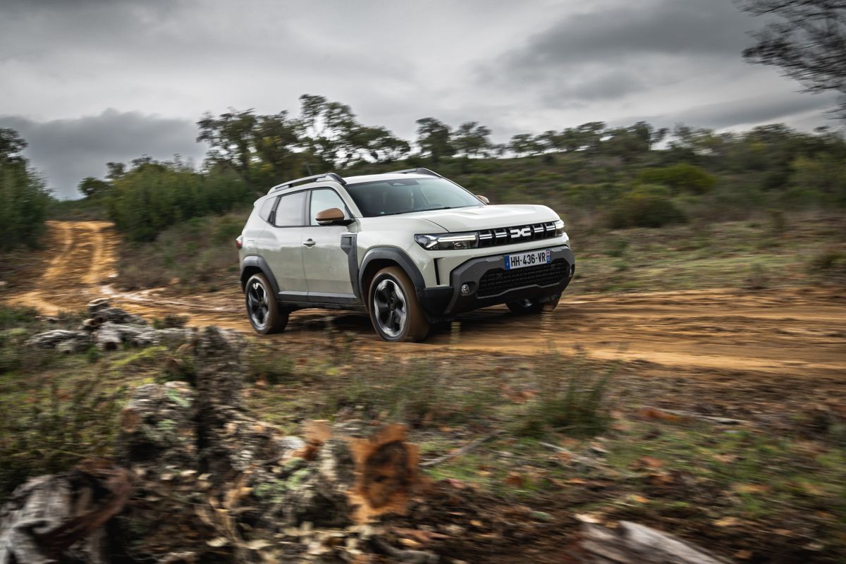 Bilder från off-road körning av nya Dacia Duster. De bilder som tagits av Dacias fotografer är märkta med fotobyline. Övriga har jag, Ia, tagit.