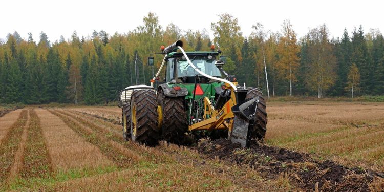 Bristfällig dränering på mycket åkermark