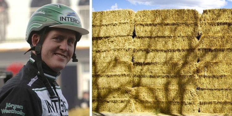 Franska strån löste hans höbrist