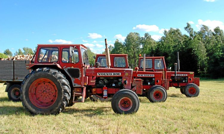 Volvo BM 810 skänker glädje åt ägaren