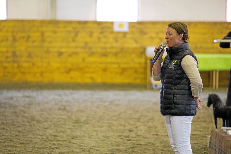 Annethe Yng var mötesledare under evenemanget Skånsk hästnäringsdag.