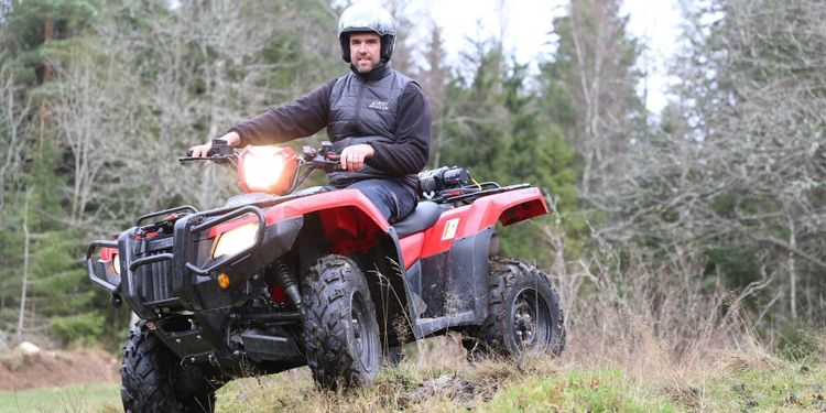 Rekordförsäljning av fyrhjulingar i mars