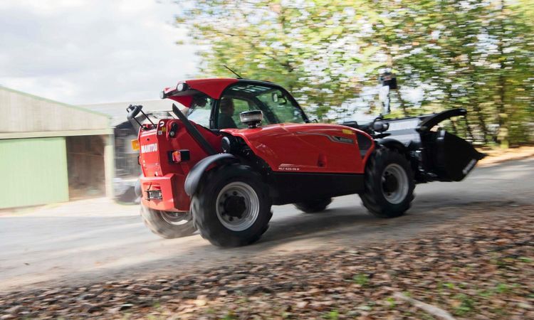 Manitou nu i högre hastighet