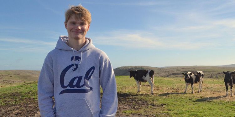 Han vill göra kor klimatsmarta med alger