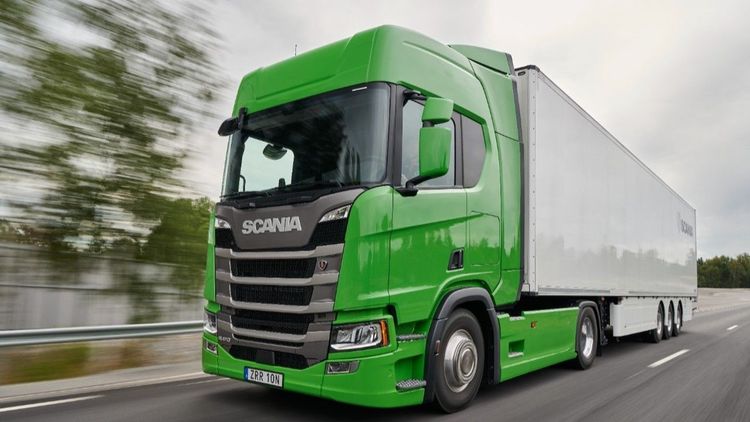 Femte raka för Scania