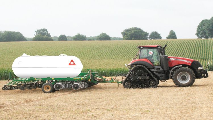 Traktorer på ammoniak är målet för Triple Win