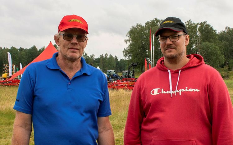 I bild: Claes-Erik Andersson och Mikael Alriksson. 