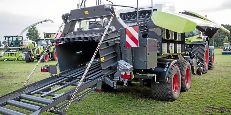 Claas nya balpress skippar nätet