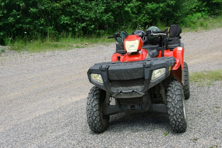 Allvarliga skador efter olycka med fyrhjuling