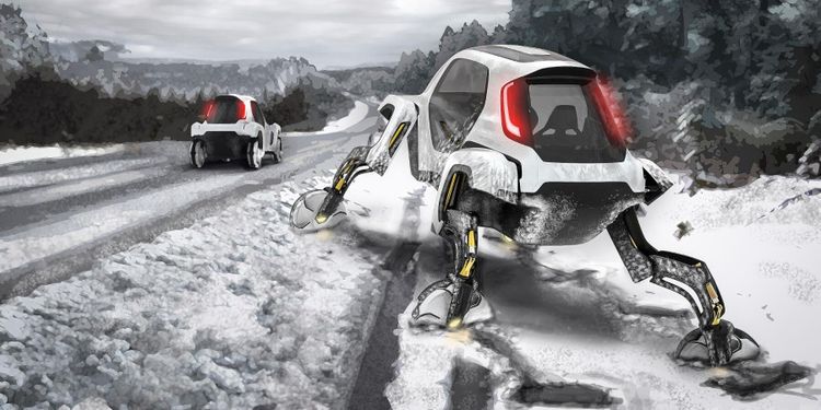 Hyundai utvecklar bil som kan klättra