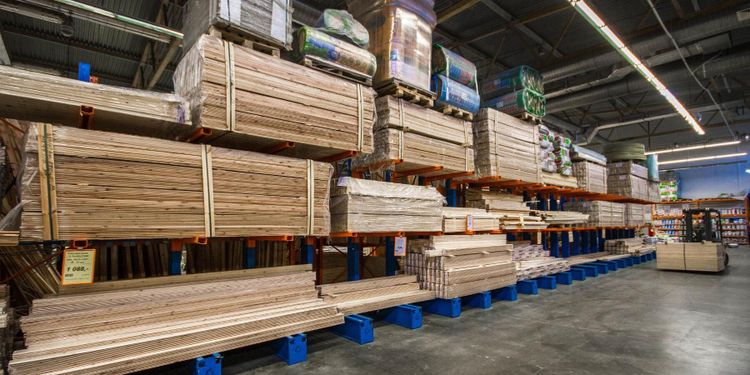 Rusning till bygghandeln i Storbritannien