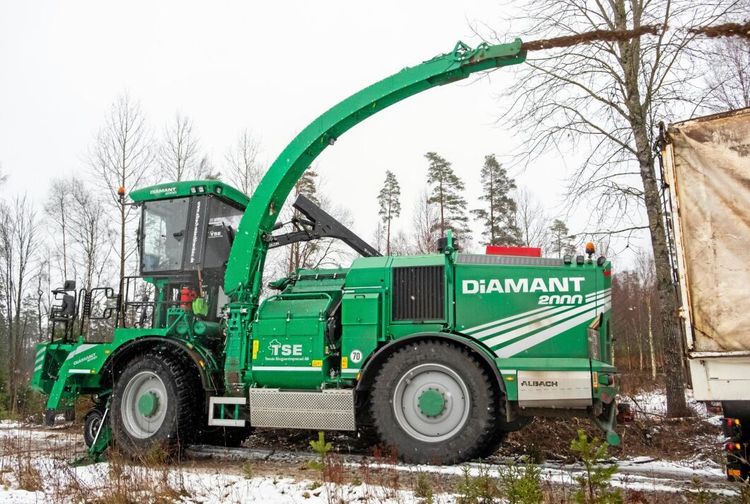 Tyska flismonstret som tuggar i sig allt