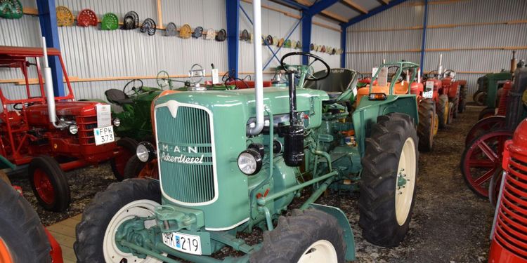 En av landets största traktorsamlingar på auktion