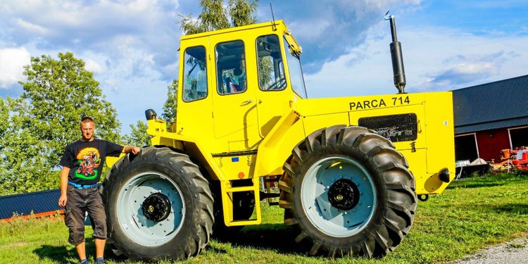 Parca 714 – en gul 60-talsdinosaurie