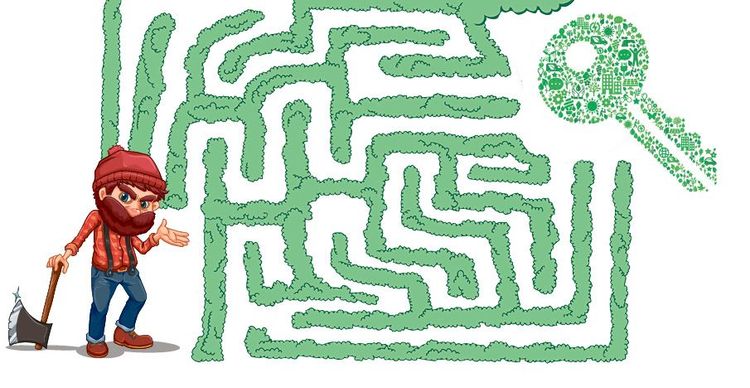 Lös oredan omkring nyckelbiotoperna