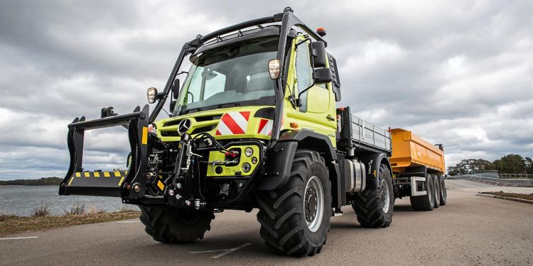 Stort A till Unimog i traktorversion