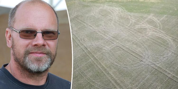 Ovälkomna besökare förstör hans fält