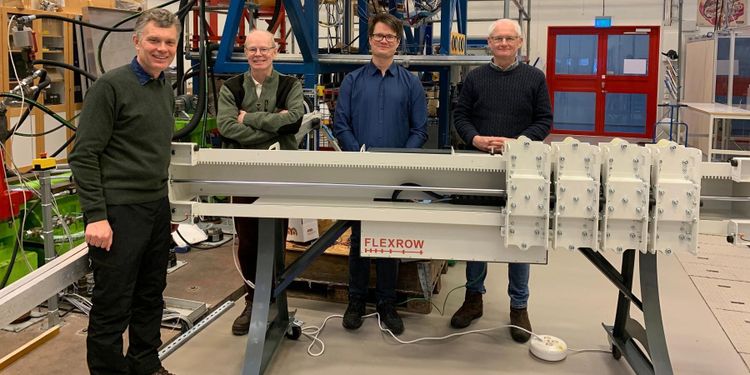 Steglös radindelning är målet för Flexrow