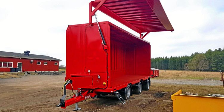 Metsjö lanserar täckt transportvagn