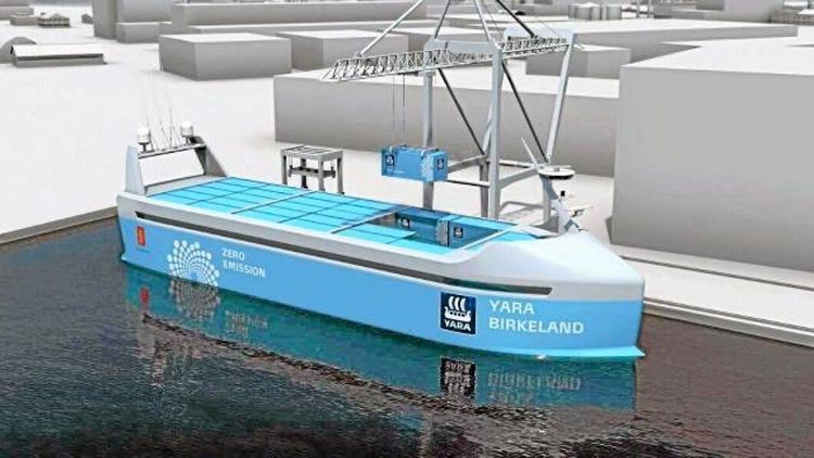 Självkörande båtar sjösatta